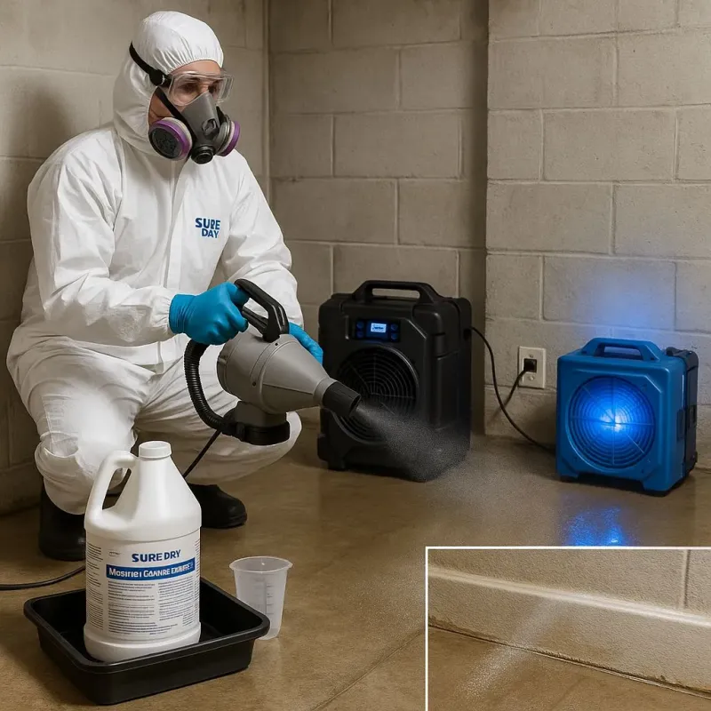 Sanitization and Odor Removal process in Pascoag, RI