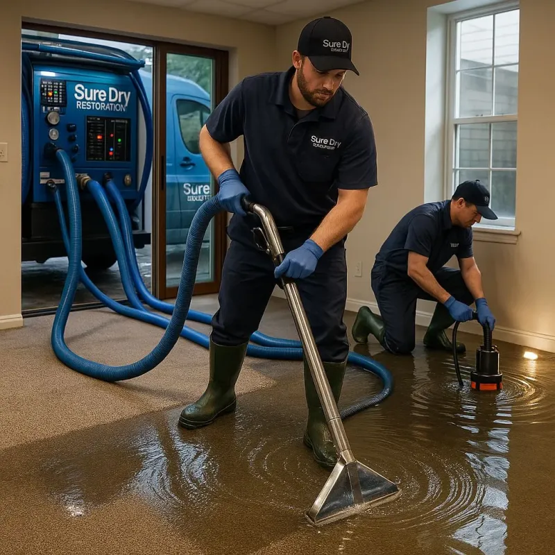 Water Extraction and Removal process in Pascoag, RI
